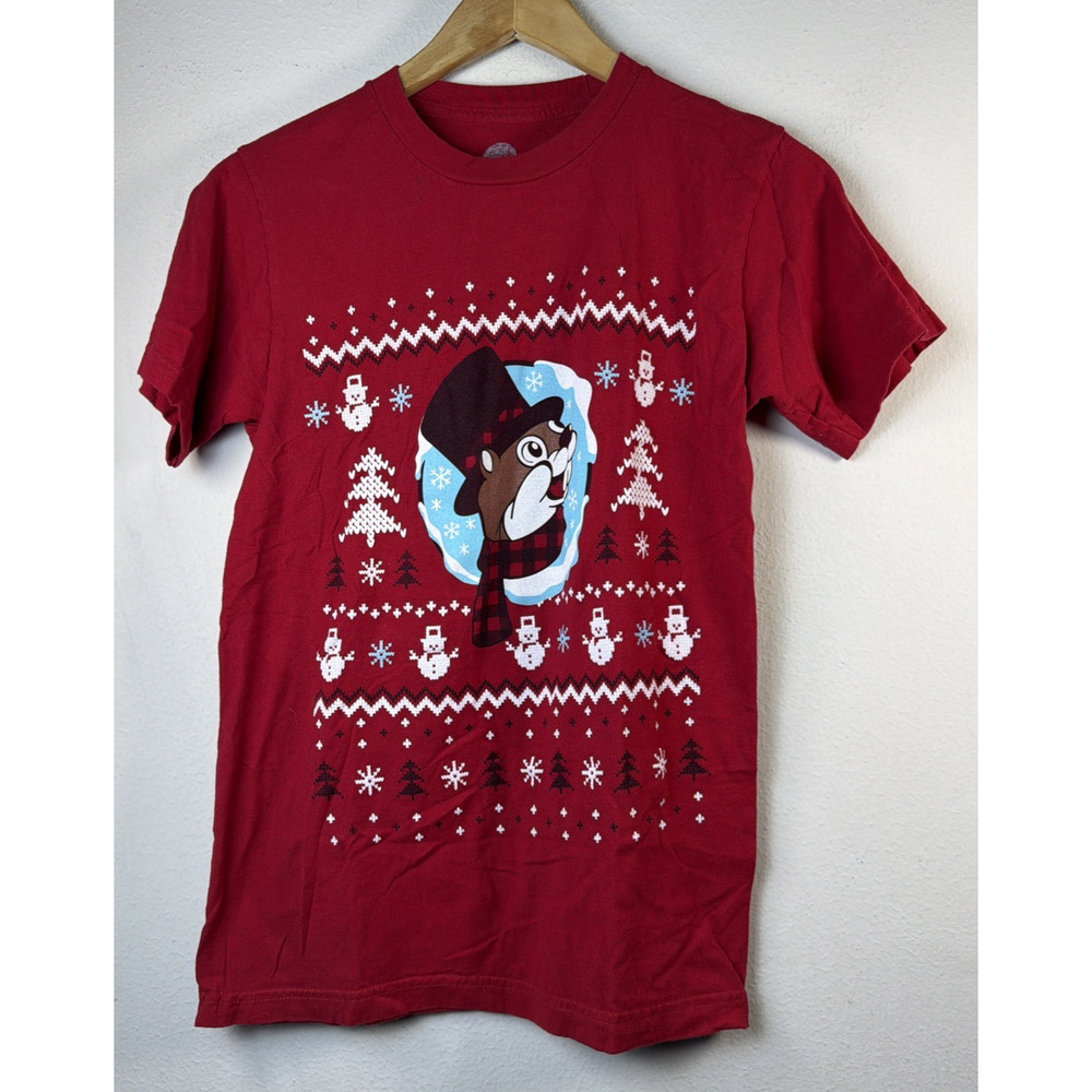 Buc-ee's Worth Melting For Christmas T-Shirt Size small ugly sweater bucees